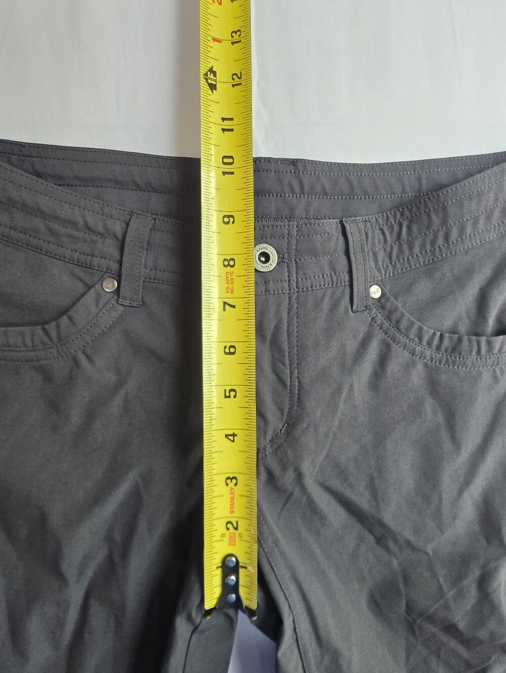Kuhl Women's Hiking Pants Black Cargo Roll Up-Size 6 - Picture 5 of 9